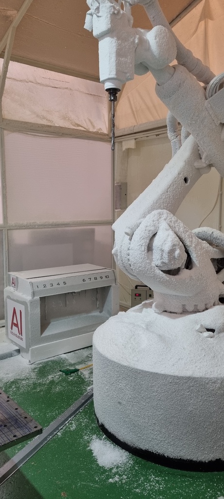 Celda robotizada mecanizado poliestireno Z3000