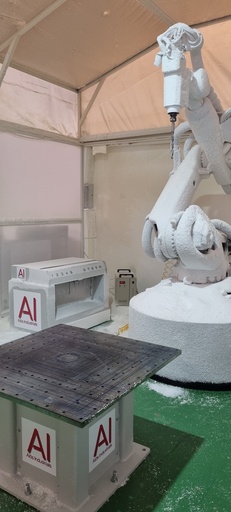 Celda robotizada mecanizado poliestireno Z3000